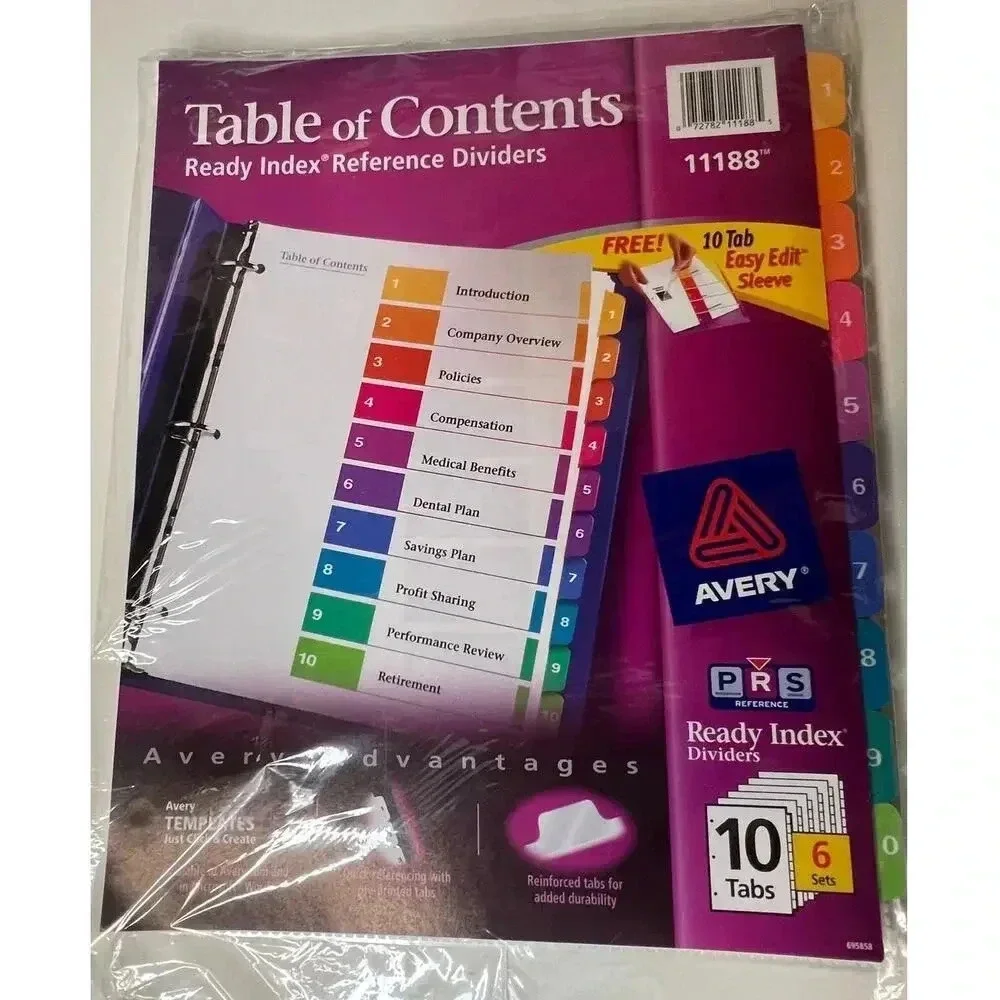NWT Bundle of Avery Office Supplies
